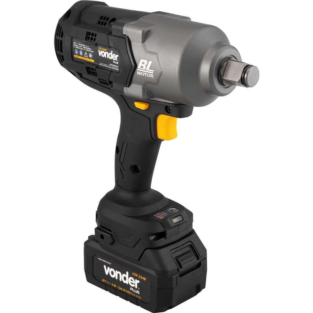 Foto do produto Chave de Impacto a Bateria Vonder Plus CIV 234B